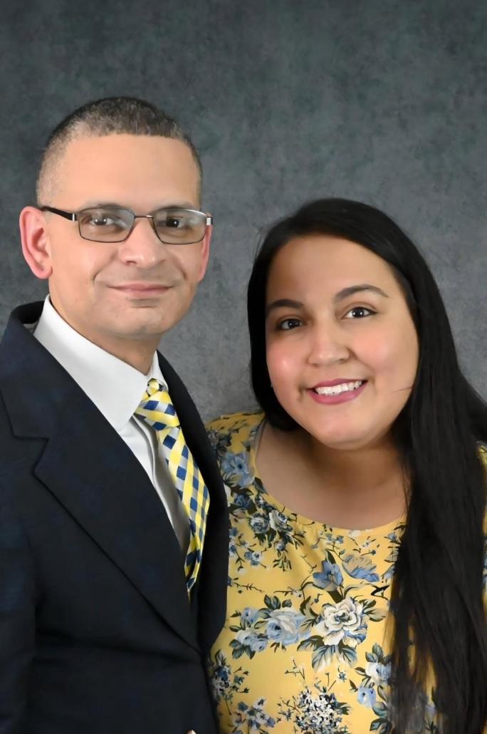 Pastor Edgard Guzman and his wife Carmen